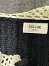 Céline Solid Black Mohair Pullover Sweater Size M - photo 14