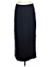 Margaret M Solid Black Formal Skirt Size L - photo 1