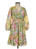 Express Floral Green Casual Dress Size XXS - photo 1