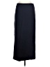 Margaret M Solid Black Formal Skirt Size L - photo 2