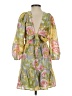 Express Floral Green Casual Dress Size XXS - photo 2