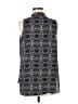 Vince Camuto 100% Polyester Black Sleeveless Blouse Size M - photo 2