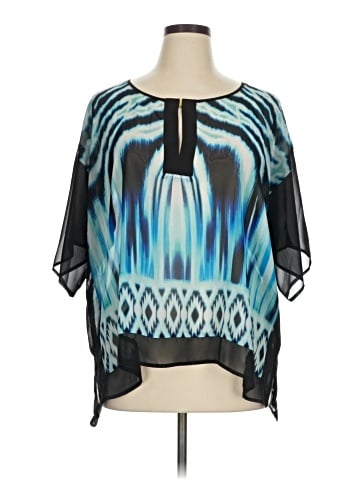 Bisou Bisou 3/4 Sleeve Blouse (view 1)