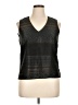 Garfield & Marks Black Sleeveless Top Size 14 - photo 1