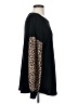 First Love Animal Print Black Sweatshirt Size M - photo 4