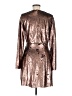 Vero Moda 100% Polyester Metallic Silver Cocktail Dress Size M - photo 2