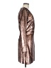 Vero Moda 100% Polyester Metallic Silver Cocktail Dress Size M - photo 4