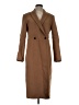 Theory Brown Wool Coat Size S - photo 1