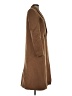 Theory Brown Wool Coat Size S - photo 4