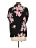Torrid 100% Rayon Floral Black 3/4 Sleeve Blouse Size 1X Plus (1) - photo 2