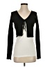 Adika Black Long Sleeve Top Size XS - photo 1
