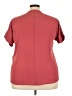 Spin 100% Polyester Red Short Sleeve Blouse Size 3X (estimated) - photo 2
