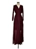 Assorted Brands Burgundy Cocktail Dress Size 4 - photo 1