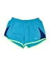 Nike Color Block Blue Athletic Shorts Size S - photo 1