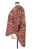 Cato 100% Polyester Chevron-herringbone Orange 3/4 Sleeve Blouse Size 26 - 28 - photo 5