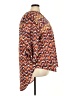 Cato 100% Polyester Chevron-herringbone Orange 3/4 Sleeve Blouse Size 26 - 28 - photo 4