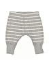 Hanna Andersson 100% Cotton Stripes Gray Sweatpants Size 0-3 mo - photo 1