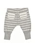 Hanna Andersson 100% Cotton Stripes Gray Sweatpants Size 0-3 mo - photo 2