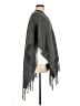 Echo 100% Acrylic Gray Poncho One size - photo 4