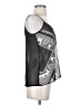 Old Navy 100% Polyester Gray Sleeveless Blouse Size XS - photo 4