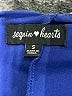 Sequin Hearts 100% Polyester Paisley Blue Cocktail Dress Size S - photo 7