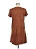 A. Byer Brown Casual Dress Size M - photo 2