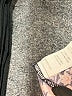 Self Contrast Floral Brown Short Sleeve Blouse Size L - photo 8