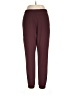 Athleta Solid Burgundy Track Pants Size 10 - photo 1