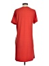 Assorted Brands Solid Red Casual Dress Size S - photo 2