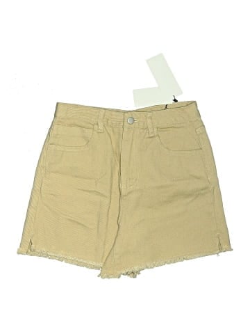DAZY Khaki Shorts (view 1)