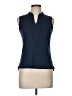 Nike 100% Polyester Blue Sleeveless T-Shirt Size M - photo 1