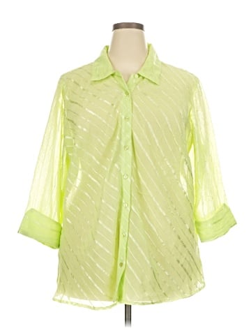 Club Z Collection 3/4 Sleeve Blouse (view 1)