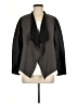 Stella & Jamie Chevron-herringbone Gray Jacket Size M - photo 1