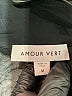 Amour Vert 100% Viscose Black Long Sleeve Blouse Size M - photo 7