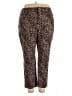 Walmart Animal Print Brown Casual Pants Size 24 (petite) - photo 1