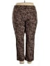 Walmart Animal Print Brown Casual Pants Size 24 (petite) - photo 2