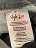 Style&Co Chevron-herringbone Gray Jeans Size 6 - photo 8