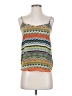 Sans Souci 100% Polyester Orange Sleeveless Top Size XS - photo 1