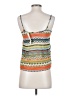 Sans Souci 100% Polyester Orange Sleeveless Top Size XS - photo 2