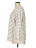 Per Se Sport 100% Cotton Stripes Ivory Pullover Sweater Size 1X - photo 5