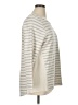 Per Se Sport 100% Cotton Stripes Ivory Pullover Sweater Size 1X - photo 4