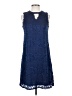 Assorted Brands Blue Casual Dress Size S - photo 1