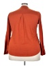 MIHOLL Orange Long Sleeve Blouse Size XXL - photo 2