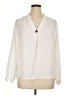 Chicoree Ivory Long Sleeve Polo Size XL - photo 1