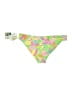 Blue Tropical Green Swimsuit Bottoms Size XL - photo 2