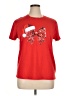 Unbranded 100% Polyester Red Short Sleeve T-Shirt Size XL - photo 1