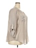 AGB Tan 3/4 Sleeve Blouse Size 2X - photo 4