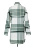 Banana Republic Plaid Green Coat Size XS - photo 2