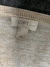 Ann Taylor LOFT Outlet Tan Pullover Sweater Size M (petite) - photo 7