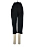 Real Essentials Solid Black Casual Pants Size M - photo 2
